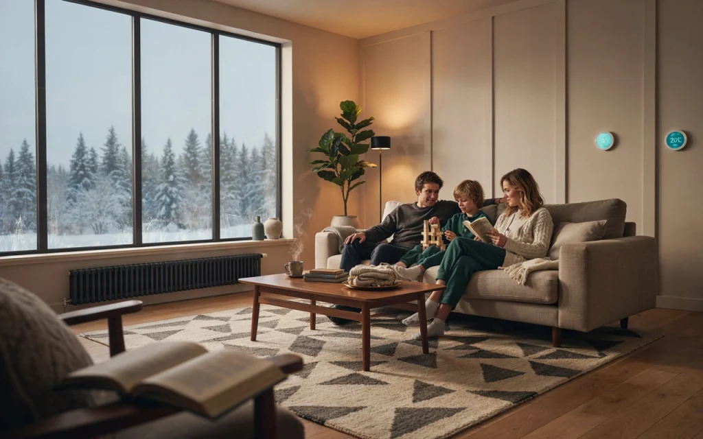 Energiezuinig verwarmen in huis